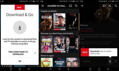 How to download movies from Netflix for offline viewing.